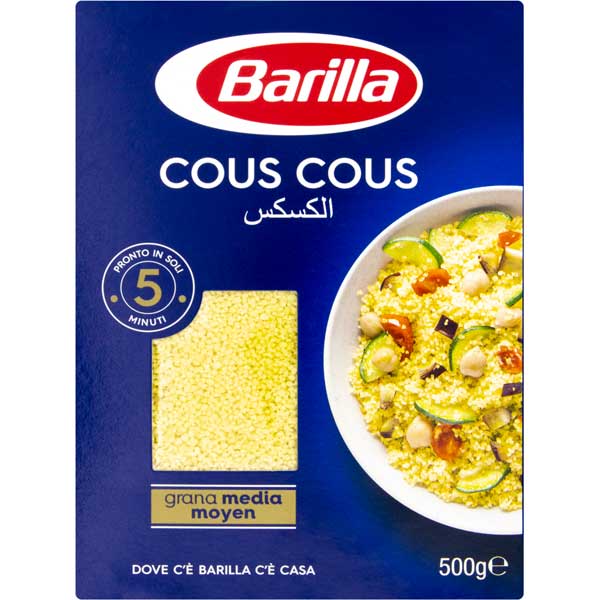 COUSCOUS MARROQUINO BARILLA 500G