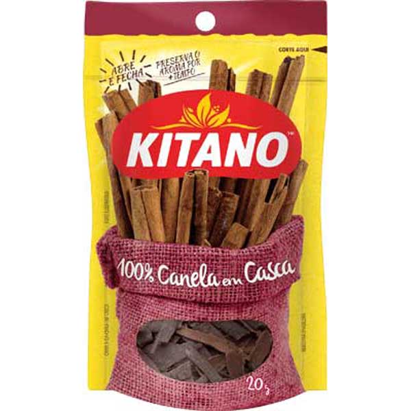 CANELA EM CASCA KITANO PACOTE 20G