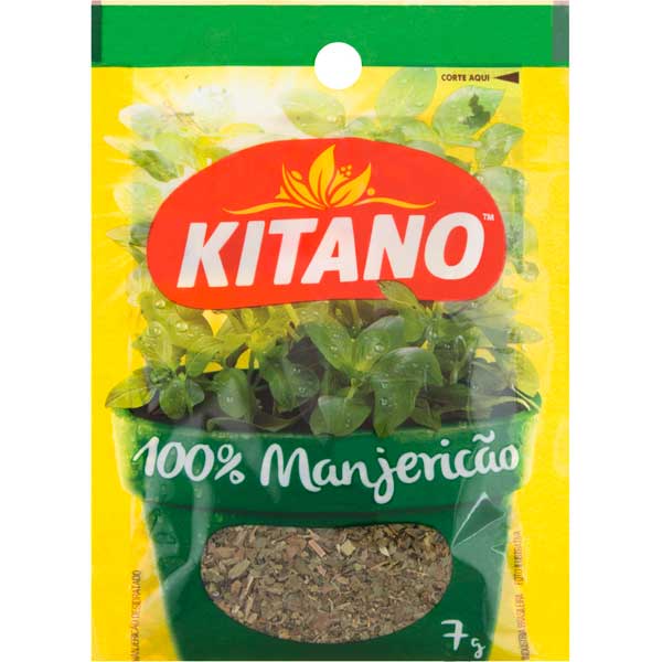 MANJERICÃO KITANO PACOTE 7G