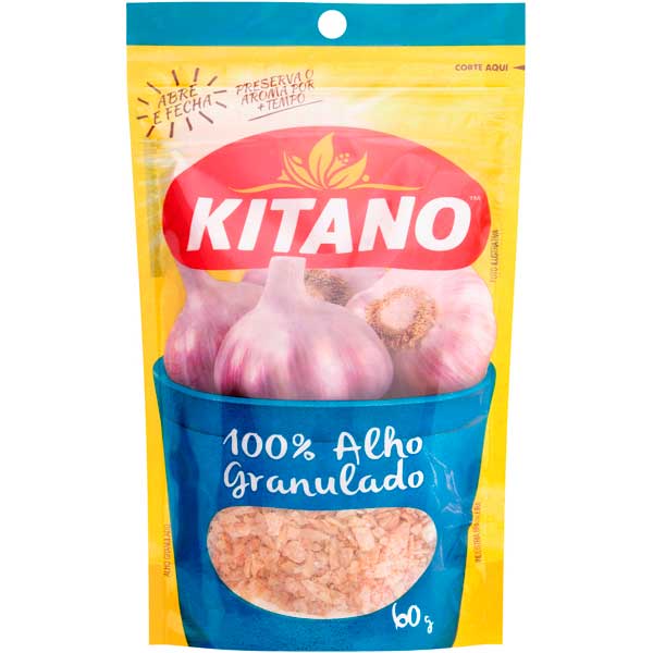 ALHO GRANULADO KITANO PACOTE 60G