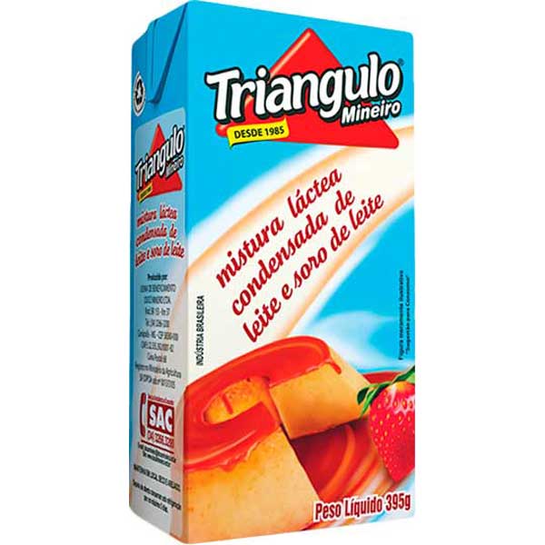 MISTURA LACTEA TRIANGULO 395G CONDENSADO