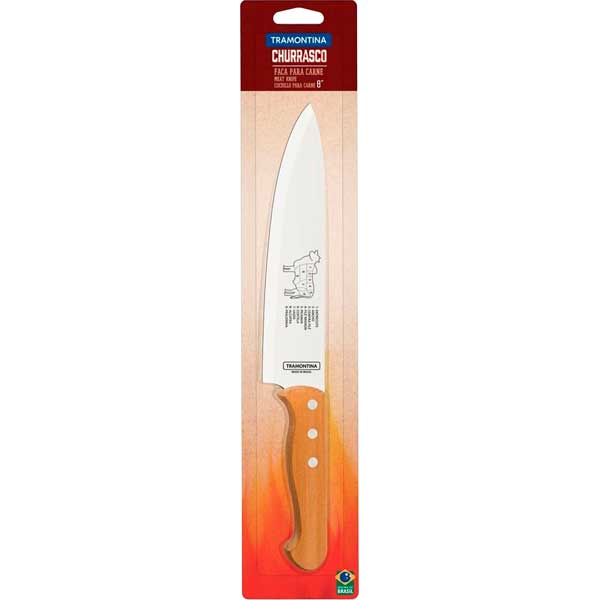 FACA TRAMONT CHURRASCO INOX MAD NAT 8