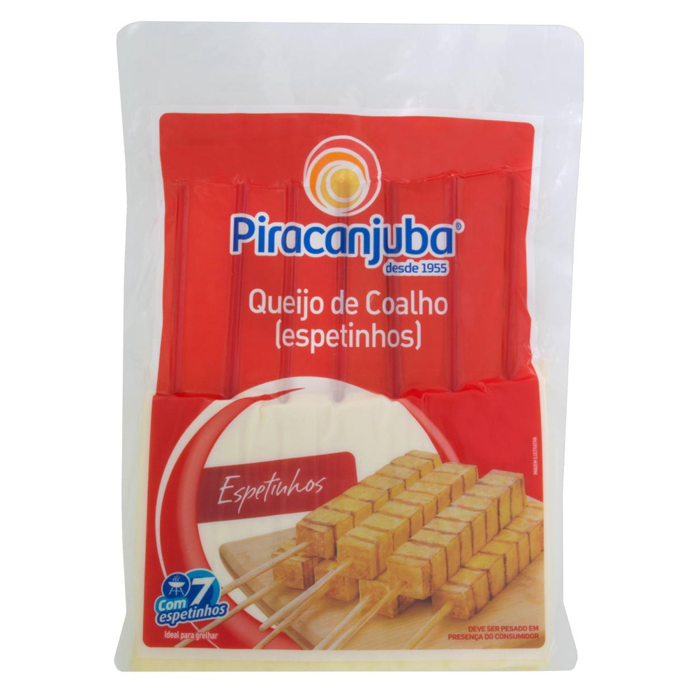 QUEIJO COALHO ESPETINHOS PIRACANJUBA