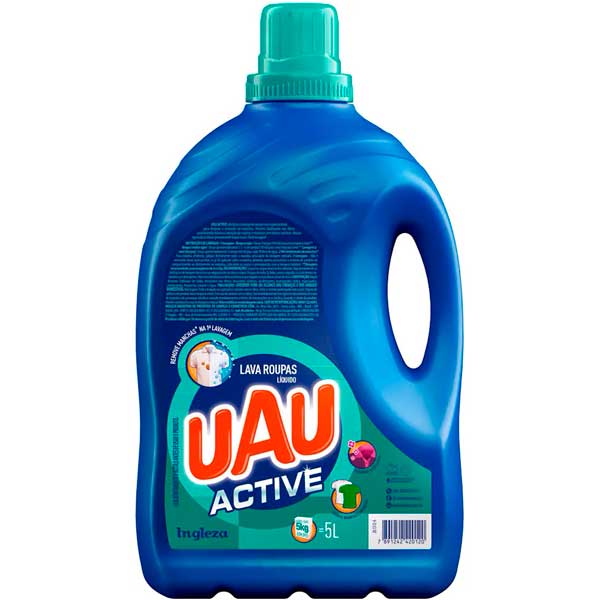 LAVA ROUPAS LIQ UAU ACTIVE 5L