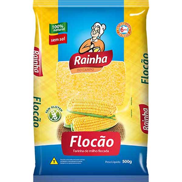 FLOCAO DE MILHO RAINHA 500G