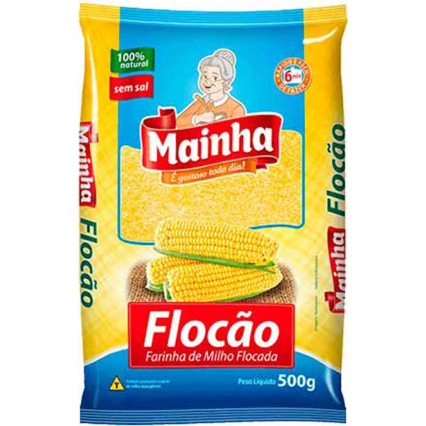 FLOCOS MILHO RAINHA 500G