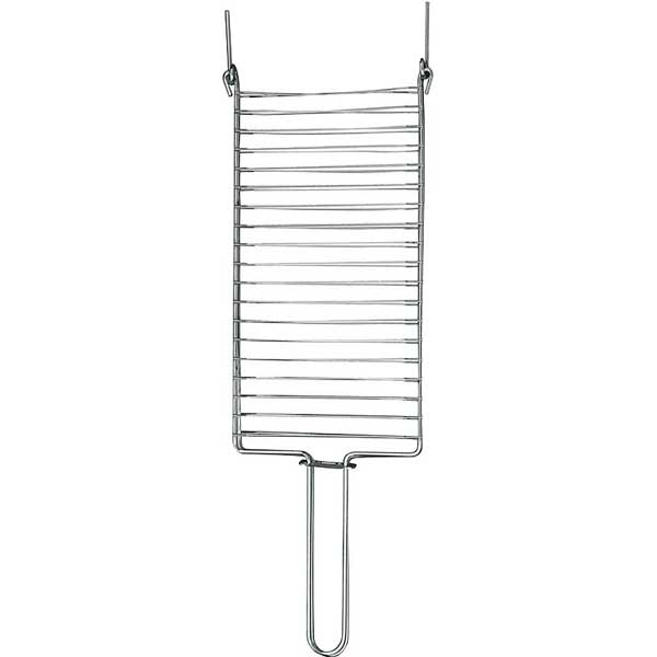 GRELHA DUPLA ABAULADA ARAME MOR SUPER GRILL 72,5CM X 21CM X 2,5CM