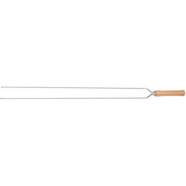 ESPETO DUPLO AÇO MOR 95CM