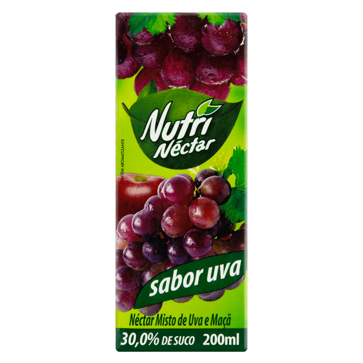 SUCO NUTRI NECTAR 200ML UVA E MACA