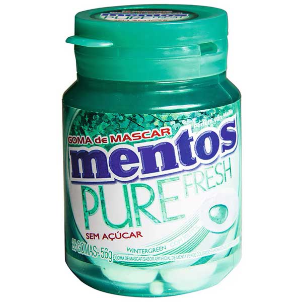 CHICLE MENTOS PURE FRESH SPEARMINT127,5G