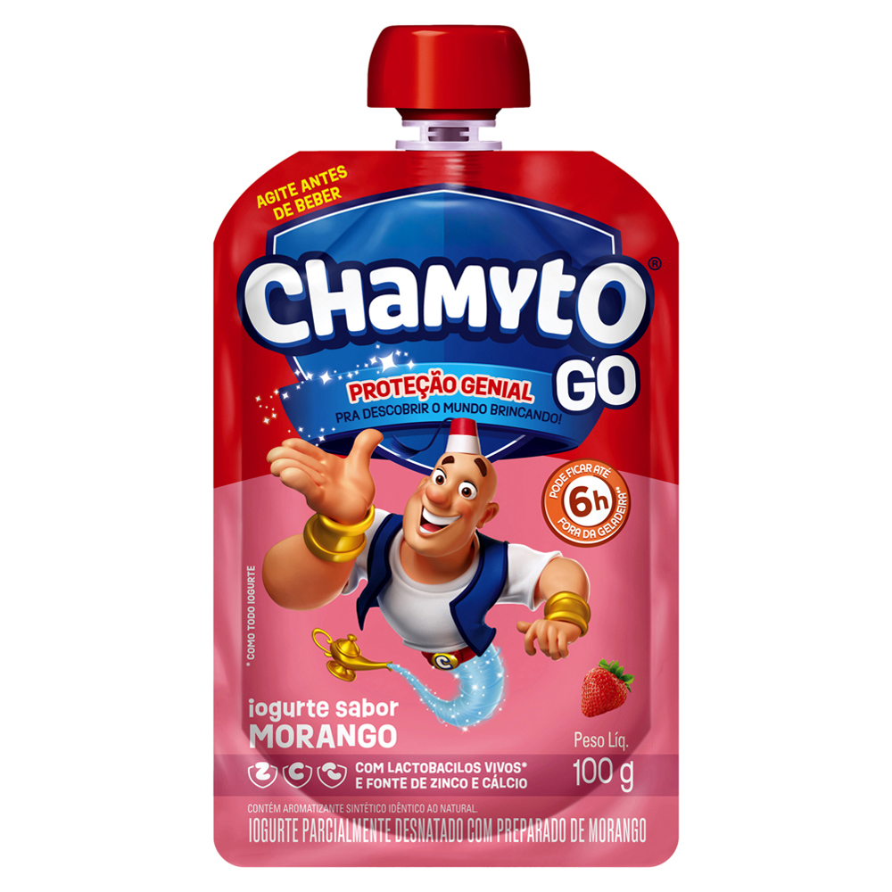 IOGURTE NESTLE 100G CHAMYTO P/BEB MORANG