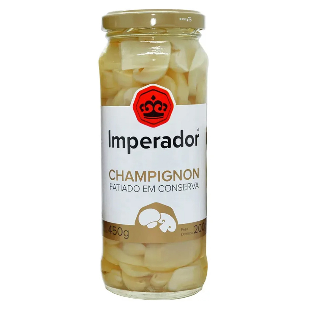 COGUMELO CHAMPIGNON FATIADO EM CONSERVA IMPERADOR 200G