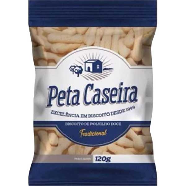 BISCOITO PETA CASEIRA 120G