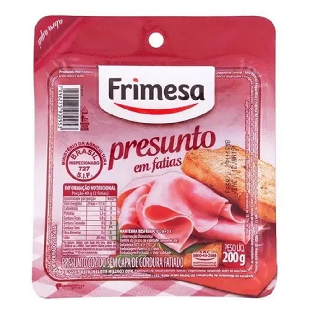 PRESUNTO FAT  COZ FRIMESA 200G