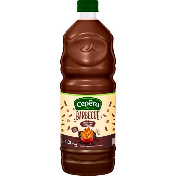 MOLHO BARBECUE CEPERA 1,01KG