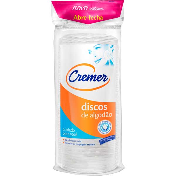 ALGODAO CREMER 50UN DISCOS