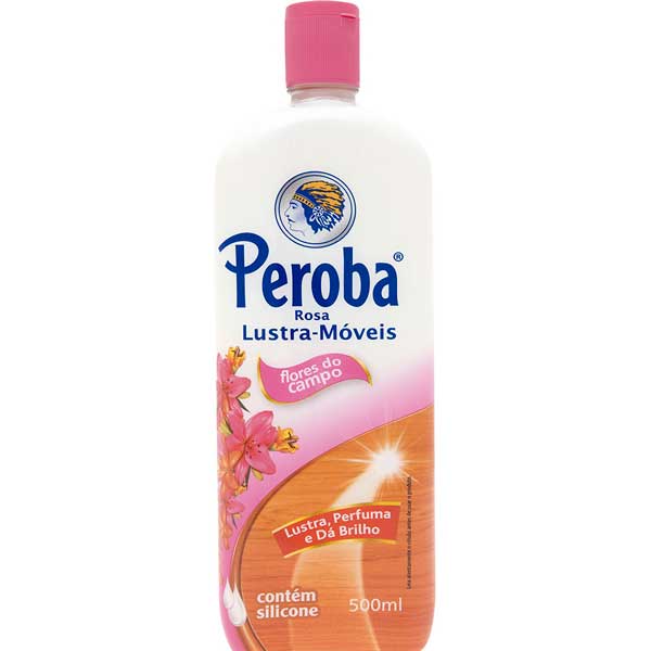 LUSTRA-MÓVEIS CREMOSO FLORES DO CAMPO PEROBA FRASCO 500ML