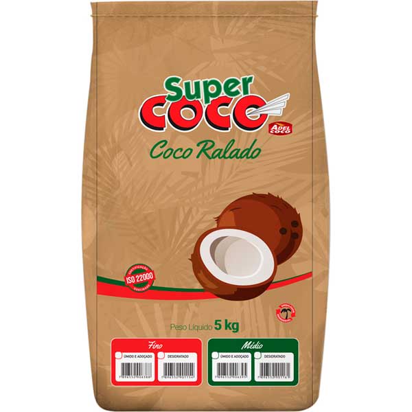 COCO RALADO DESI FINO SUPERCOCO 5KG