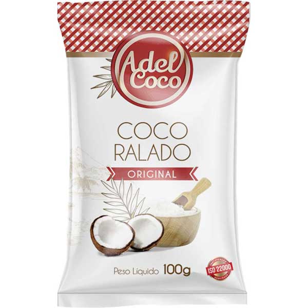 COCO RALADO ORIGINAL ADEL COCO 100G
