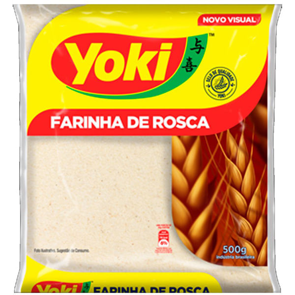 FARINHA DE ROSCA YOKI 500G