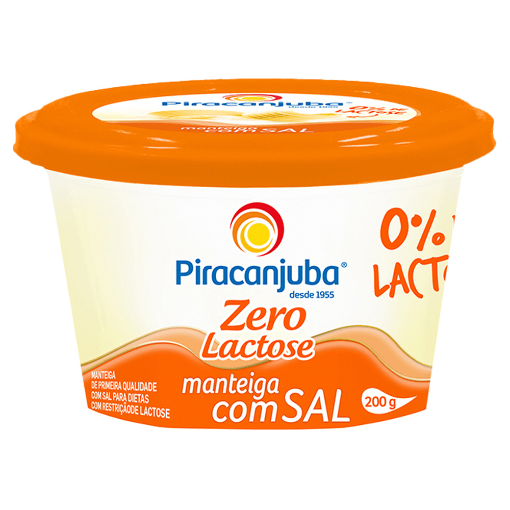 MANTEIGA PIRACANJUBA 200GR C/SAL ZL
