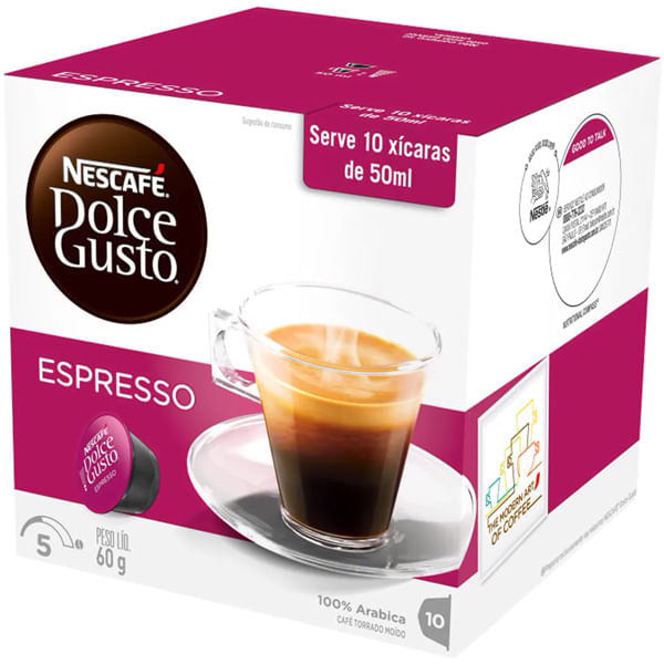 CAPS DOLCE GUSTO 10C ESPRESSO 10UN