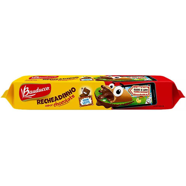 BISC BAUDUCCO RECHEADINHO 104G CHOCOLATE