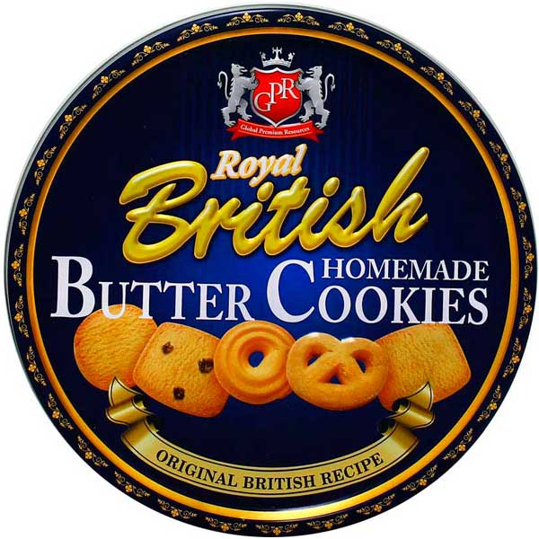 Biscoito Royal British Butter Cookies 114g