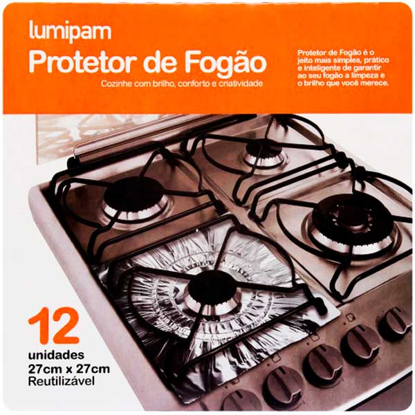 PROTETOR DE FOGAO LUMIPAM 12UN