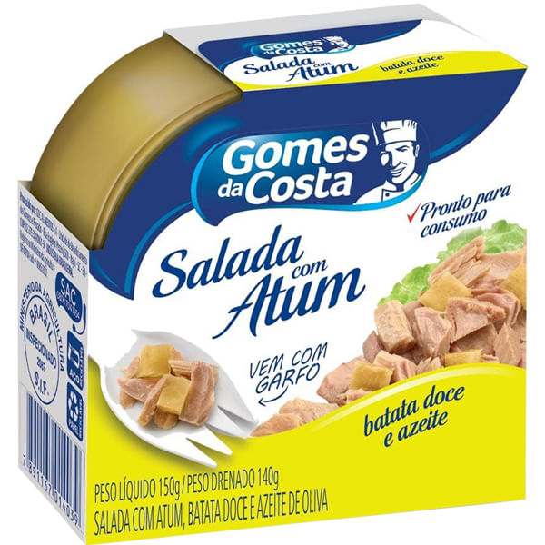 SALADA ATUM G DA COSTA BAT DOCE 150G