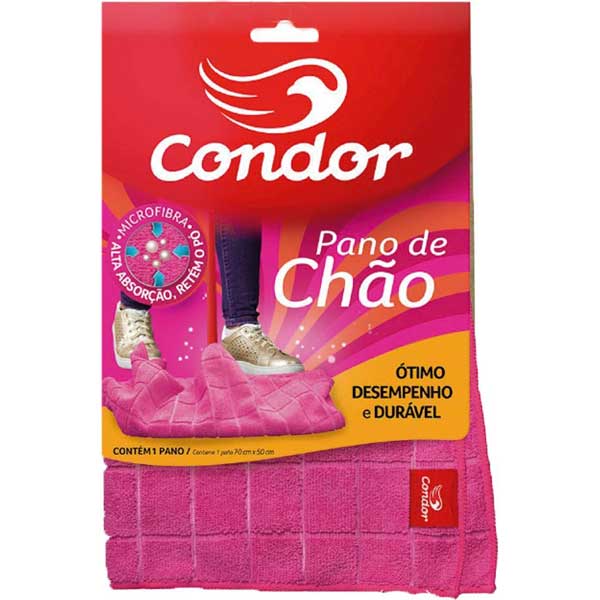PANO DE CHÃO CONDOR 70CM X 48CM
