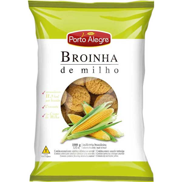 BROINHA PORTO ALEGRE MILHO 100G