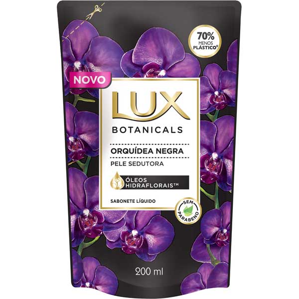 SAB LIQ LUX 200ML ORQ NEGRA RF