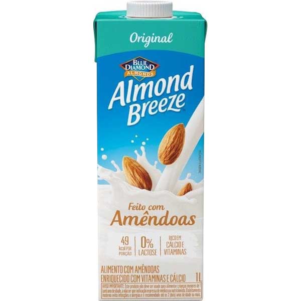 BEBIDA AMÊNDOA ALMOND BREEZE ORIGINAL 1L
