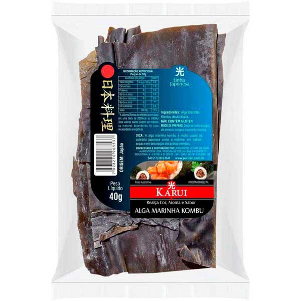 ALGA MARINHA KOMBU 40G KARUI