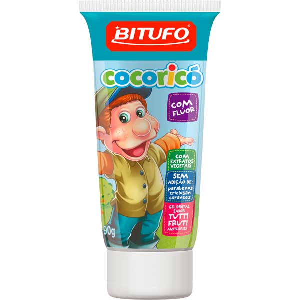 GEL DENTAL BITUFO COCOR C/FLU TU FR 90G
