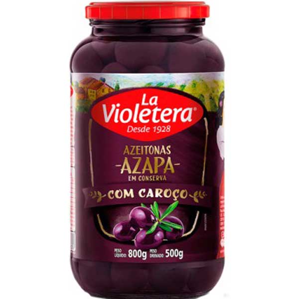 AZEITONA LA VIOL PRETA C/CAROCO 500G