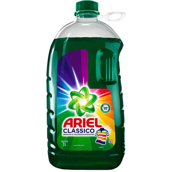 LAVA ROUPAS ARIEL CORES RADIANTES  3L