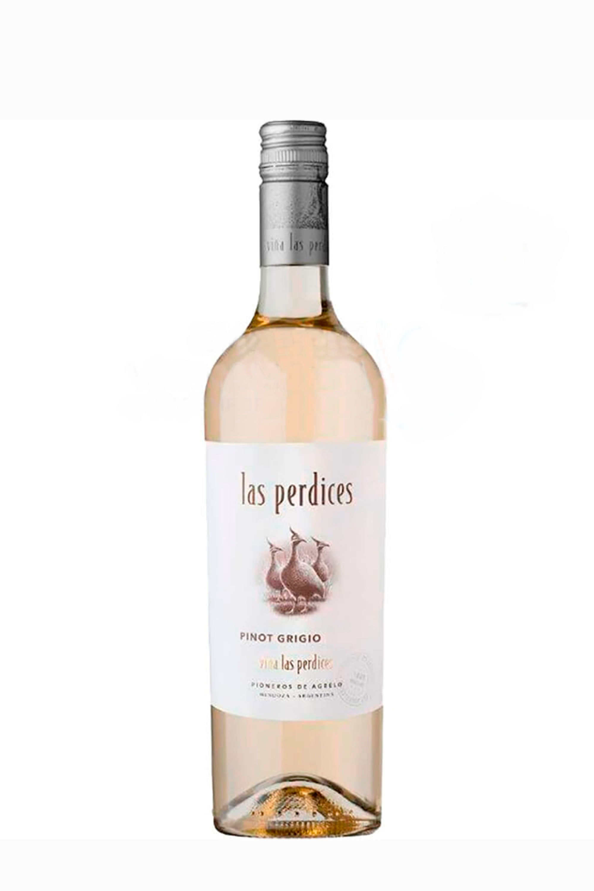 Vinho Las Perdices Pinot Grigio 750ml 