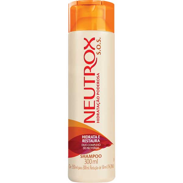 SHAMPOO NEUTROX HIDRA BRILHO FRASCO 300ML