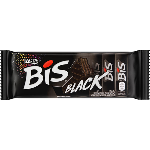 CHOC LACTA BIS 100,8G BLACK