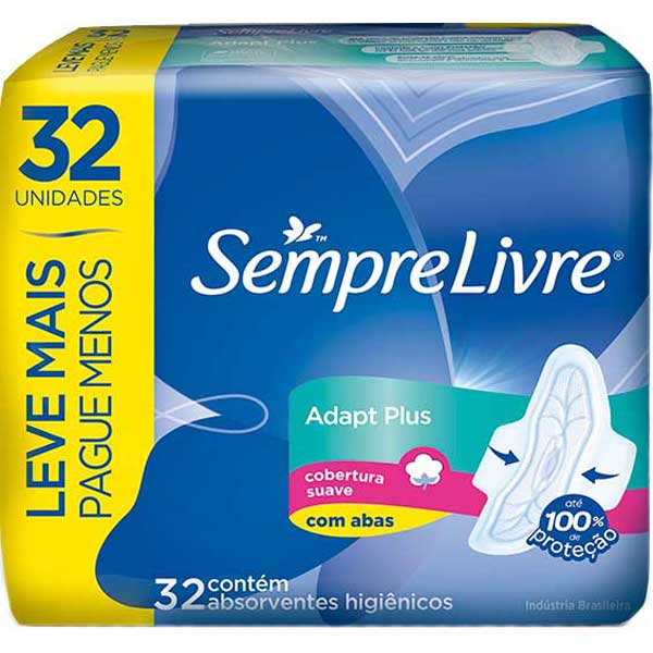 ABS SEMP LIVRE 32UN DIURNO SUAVE C/ABAS
