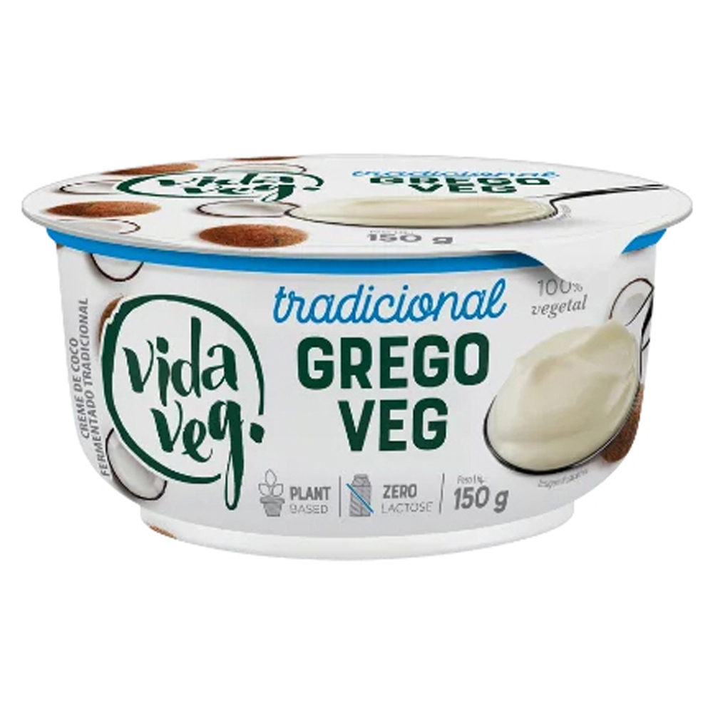 IOGURTE VIDA VEG 150G GREGO TRAD