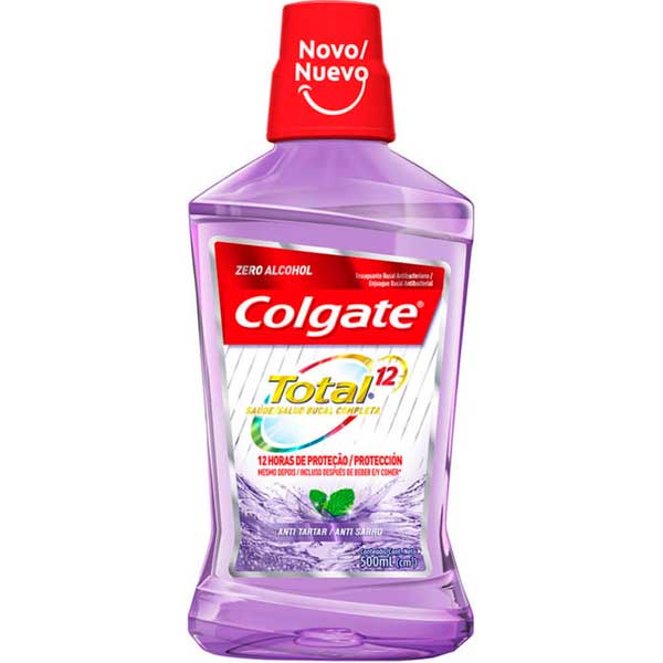 SOL BUCAL COLG TOTAL 12 500ML ANTI TART