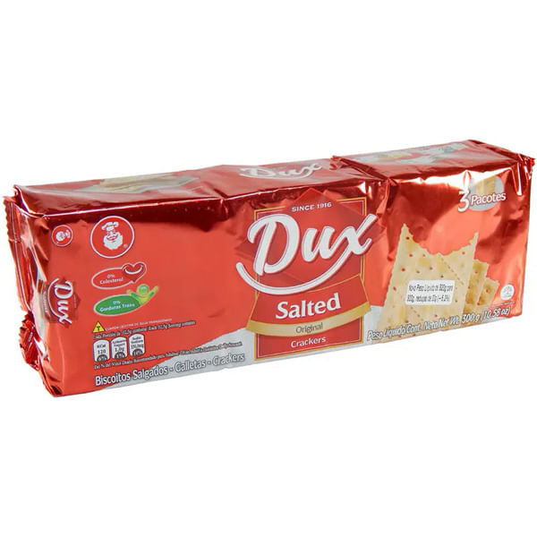 BISC DUX CREAM CRACKER SALTED 300GR