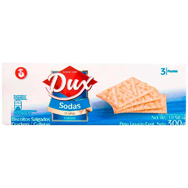 BISC DUX CREAM CRACKER SODA 300GR