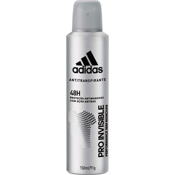 DESOD ADIDAS AER INVISIBLE MAS 150ML    
