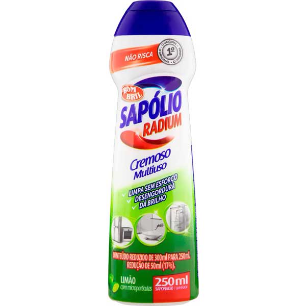 SAPOLIO RADIUM CREMOSO 250ML LIMAO