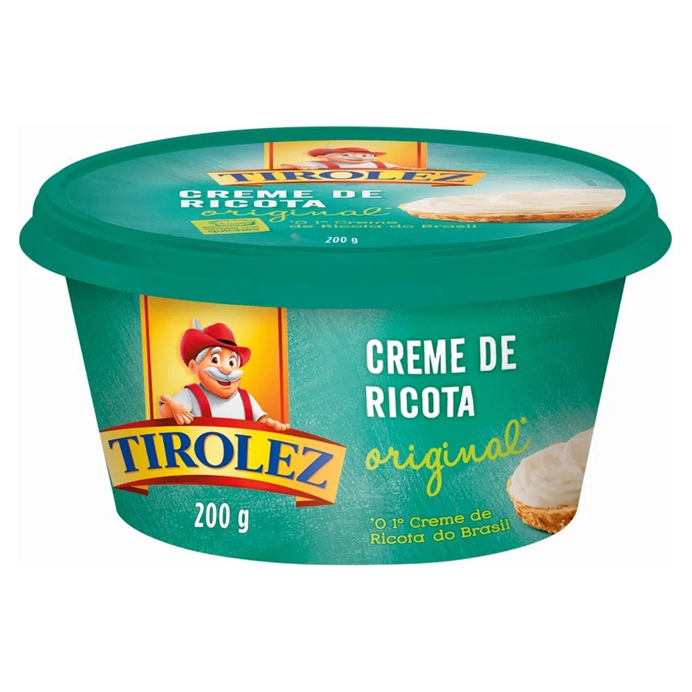 CREME DE RICOTA TIROLEZ 200GR