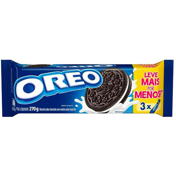 BISC OREO RECH 270G BAUNILHA ECON